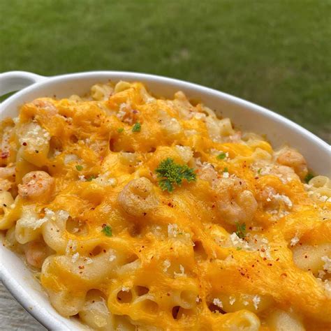 How many calories are in shrimp and leek mac n cheese gratin - calories, carbs, nutrition