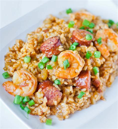 How many calories are in shrimp and sausage jambalaya - calories, carbs, nutrition