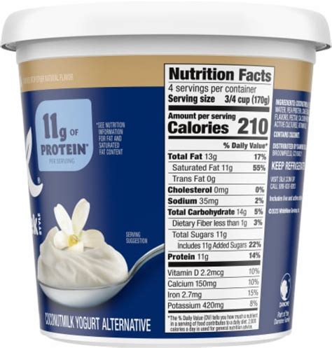 How many calories are in silk yogurt - calories, carbs, nutrition