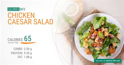How many calories are in simply fresh caesar chicken salad - calories, carbs, nutrition