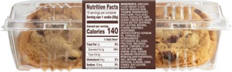 How many calories are in simply fresh carolina cookie - calories, carbs, nutrition