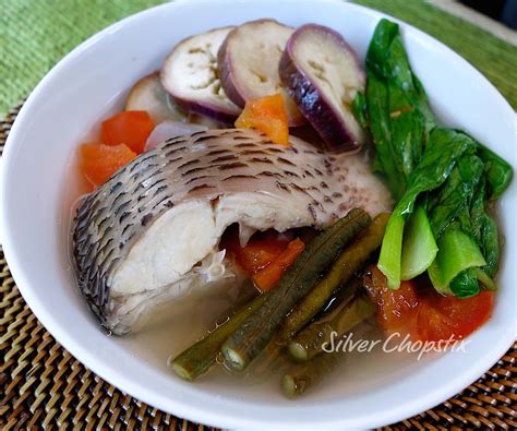 How many calories are in sinigang fish soup - calories, carbs, nutrition