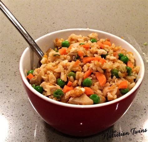 How many calories are in skinny chicken fried rice - calories, carbs, nutrition