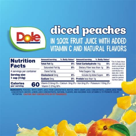 How many calories are in sliced peaches in 100% fruit juice - calories, carbs, nutrition