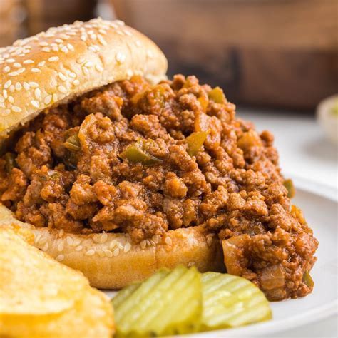 How many calories are in sloppy joe - calories, carbs, nutrition