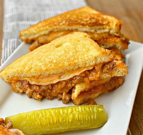 How many calories are in sloppy joe grilled cheese - calories, carbs, nutrition