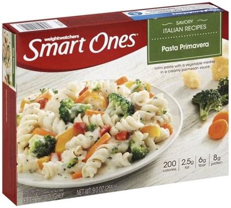 How many calories are in smart ones - pasta primavera - calories, carbs, nutrition