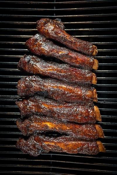 How many calories are in smokehouse smoked beef back ribs - calories, carbs, nutrition