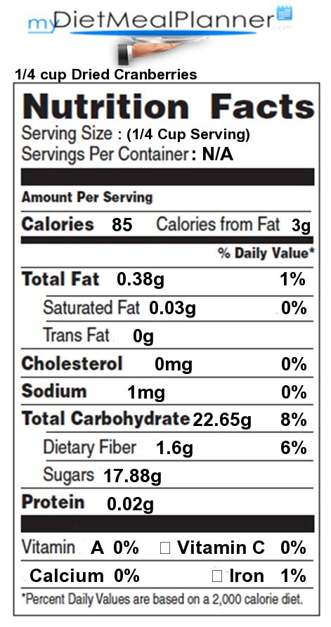 How many calories are in snack cup grains cranberry & almond - calories, carbs, nutrition