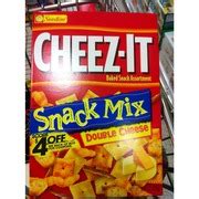 How many calories are in snack mix double cheese - calories, carbs, nutrition