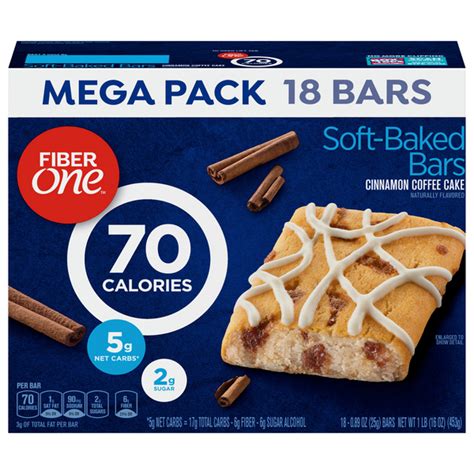How many calories are in soft baked bar - calories, carbs, nutrition