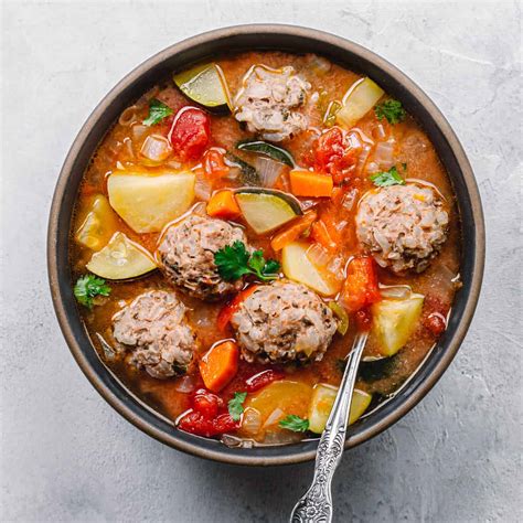 How many calories are in sope de albondigas - calories, carbs, nutrition