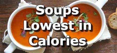 How many calories are in soup - calories, carbs, nutrition