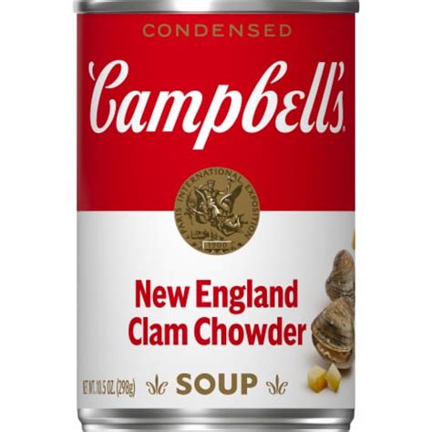 How many calories are in soup, clam chowder, new england, canned, condensed - calories, carbs, nutrition