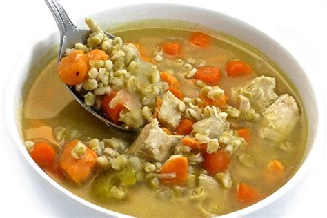 How many calories are in soup chicken barley 6 oz - calories, carbs, nutrition