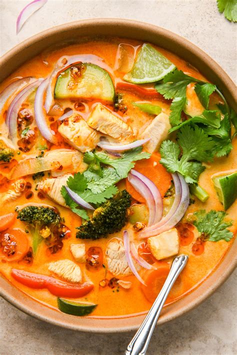 How many calories are in soup chicken coconut curry 8 oz - calories, carbs, nutrition