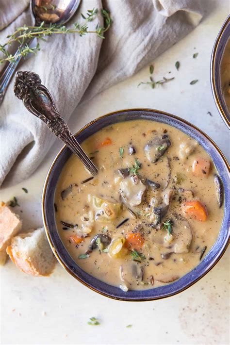 How many calories are in soup cream of mushroom with wild rice 8 oz - calories, carbs, nutrition