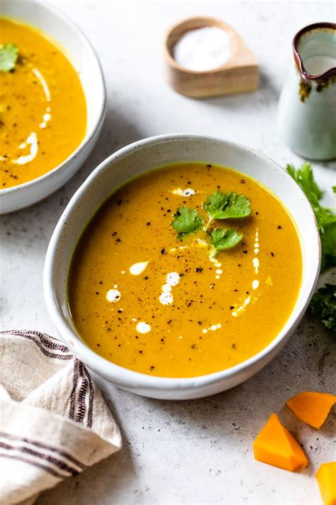 How many calories are in soup curried butternut squash 8 oz - calories, carbs, nutrition