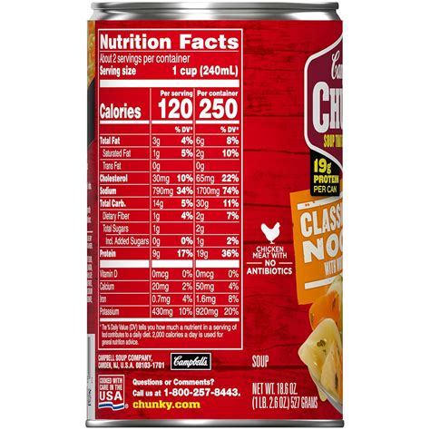 How many calories are in soup tortilla chicken steamed campbells 12 oz - calories, carbs, nutrition