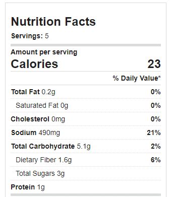 How many calories are in soup vegetable pesto 6 oz - calories, carbs, nutrition