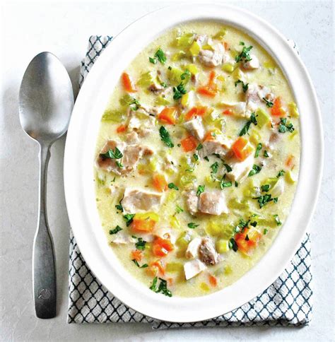 How many calories are in soup waterzooi belgian cream of chicken 8 oz - calories, carbs, nutrition