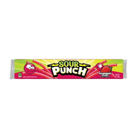 How many calories are in sour punch punchies - calories, carbs, nutrition