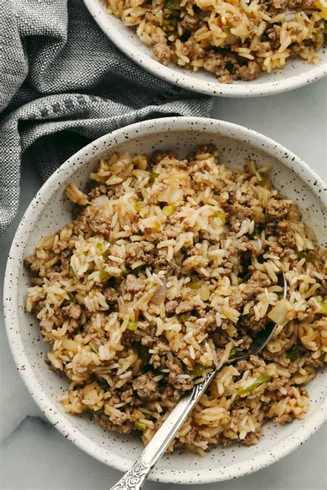 How many calories are in southern dirty rice - calories, carbs, nutrition