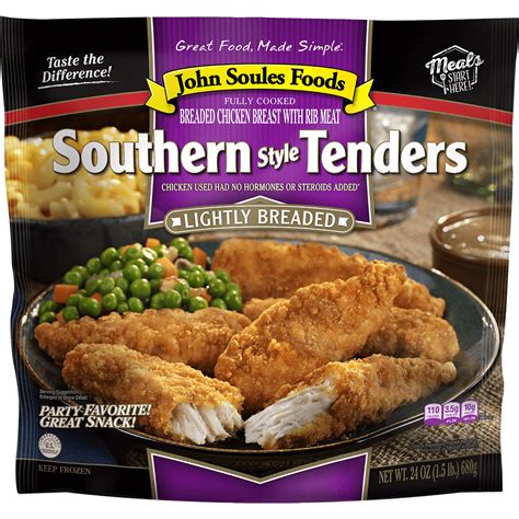 How many calories are in southern style crispy chicken strips - calories, carbs, nutrition