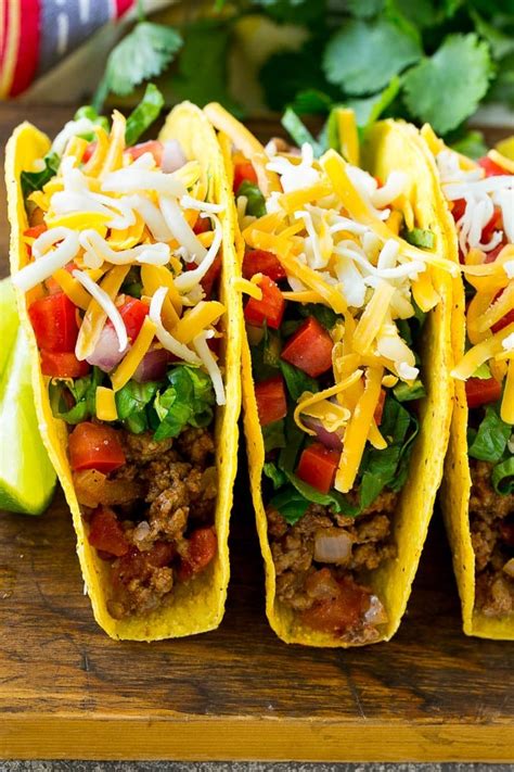 How many calories are in southwest beef hard tacos - calories, carbs, nutrition