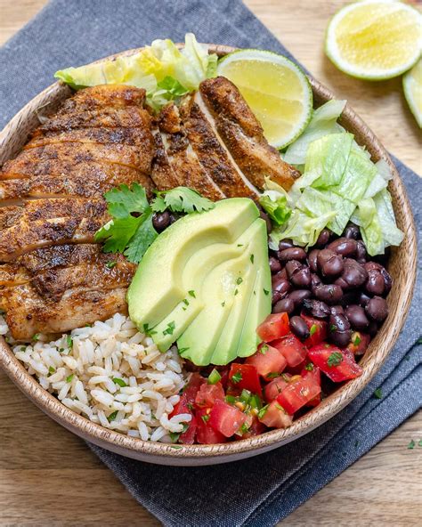 How many calories are in southwest chicken bowl - calories, carbs, nutrition