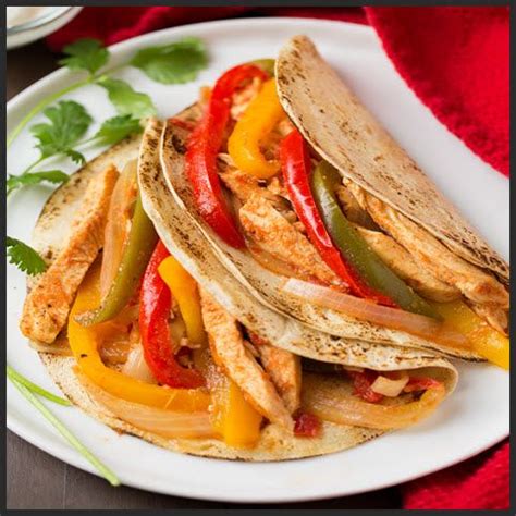 How many calories are in southwest fajitas - calories, carbs, nutrition