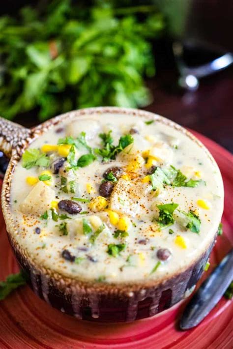 How many calories are in southwest potato corn chowder - calories, carbs, nutrition