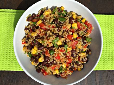 How many calories are in southwest quinoa salad - calories, carbs, nutrition