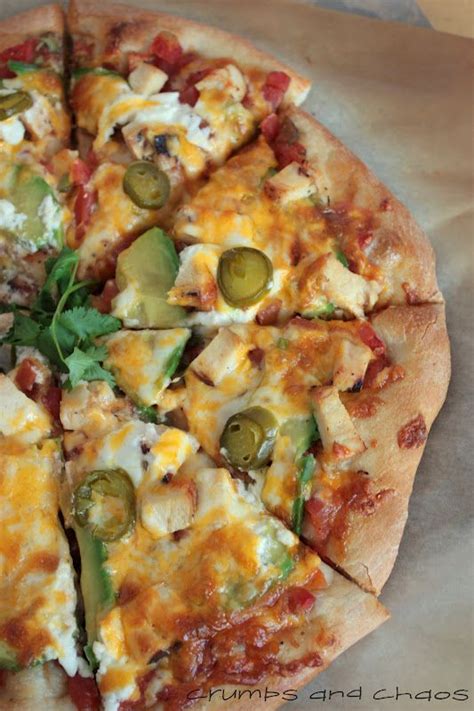 How many calories are in southwestern chicken pizza (111135.24) - calories, carbs, nutrition