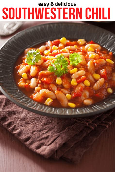 How many calories are in southwestern chili - calories, carbs, nutrition