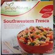 How many calories are in southwestern fresca - calories, carbs, nutrition