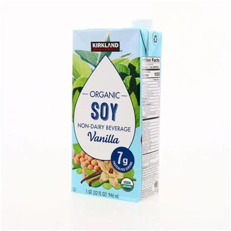 How many calories are in soy vanilla milk - calories, carbs, nutrition