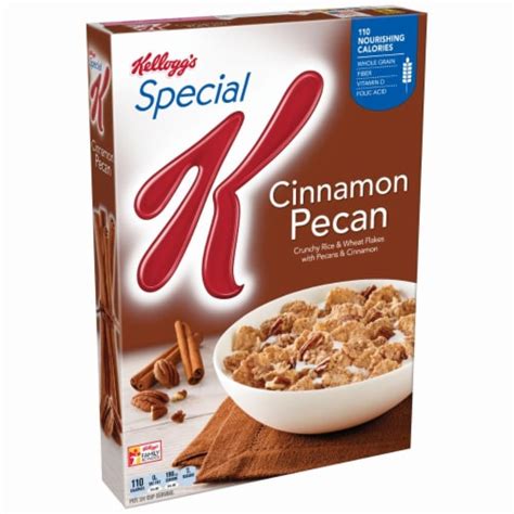 How many calories are in special k - cinnamon pecan - calories, carbs, nutrition