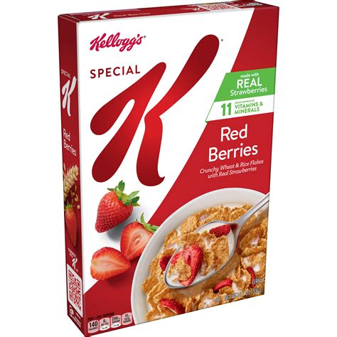 How many calories are in special k red berry - calories, carbs, nutrition