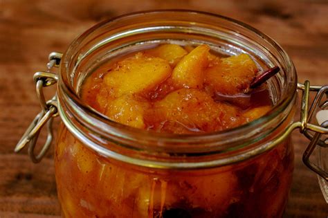 How many calories are in spiced peach chutney - calories, carbs, nutrition