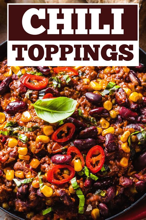 How many calories are in spicy chili topping - calories, carbs, nutrition