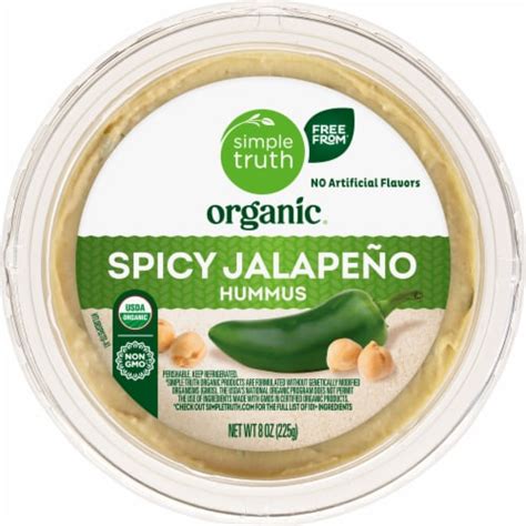 How many calories are in spicy jalapeno hummus - calories, carbs, nutrition