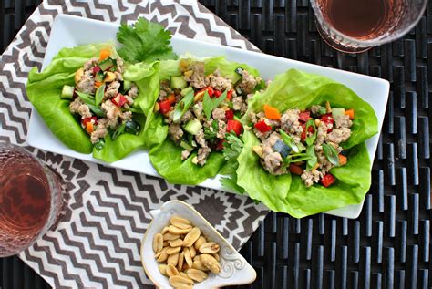 How many calories are in spicy pork lettuce cups - calories, carbs, nutrition