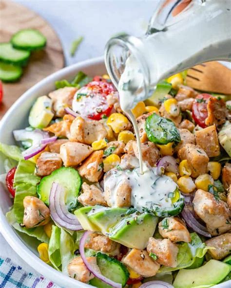 How many calories are in spicy ranch chicken salad - calories, carbs, nutrition