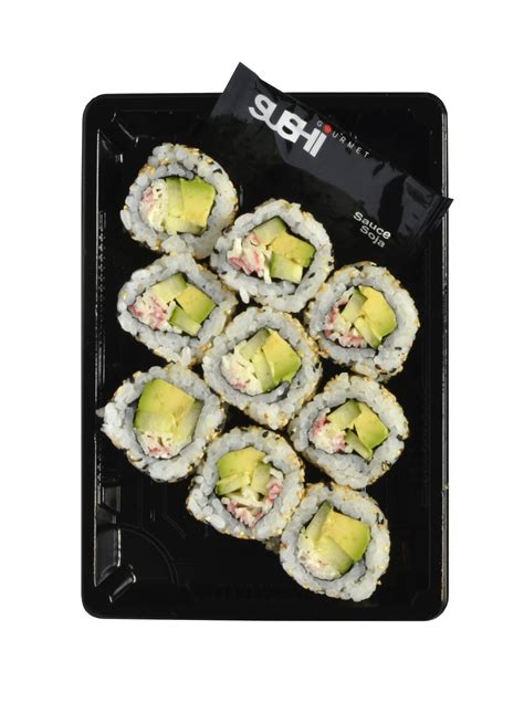 How many calories are in spicy surimi sushi roll - calories, carbs, nutrition