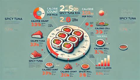 How many calories are in spicy tuna 6