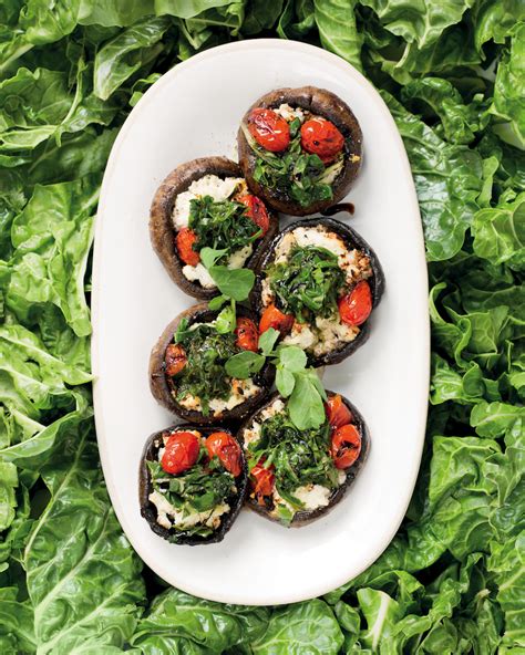 How many calories are in spinach and ricotta stuffed portobello mushroom burger - calories, carbs, nutrition