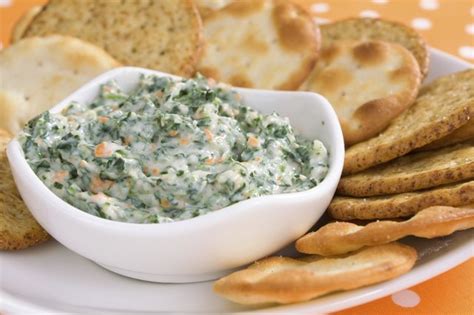 How many calories are in spinach dip - calories, carbs, nutrition