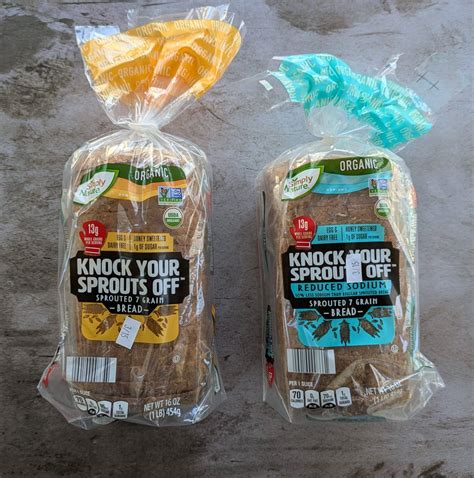 How many calories are in sprouted seven-grain bread - calories, carbs, nutrition