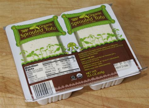 How many calories are in sprouted tofu - calories, carbs, nutrition
